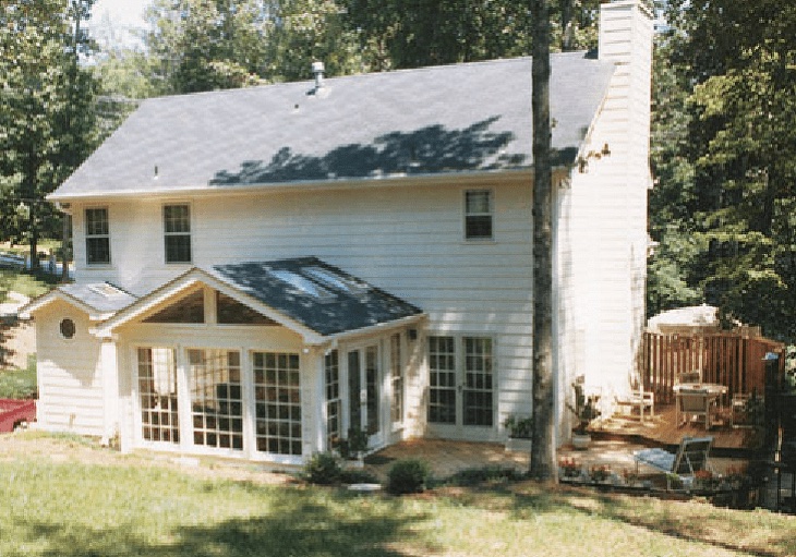 Laundry Room, Glass Room, and Deck Addition &ndash; after