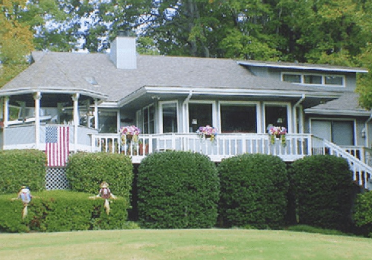 Complete Transformation of Back Side of House &ndash; after