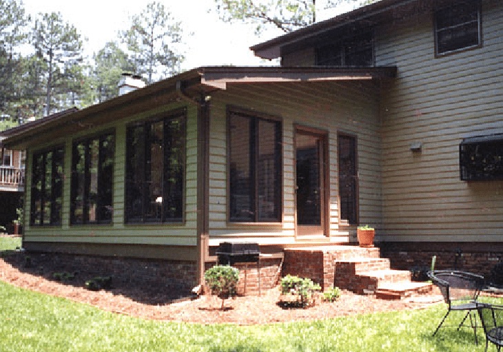 Glass Room Addition &ndash; after