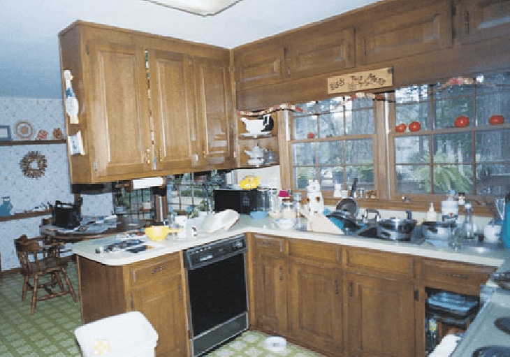 Roof-line Alteration and Kitchen Renovation &ndash; before